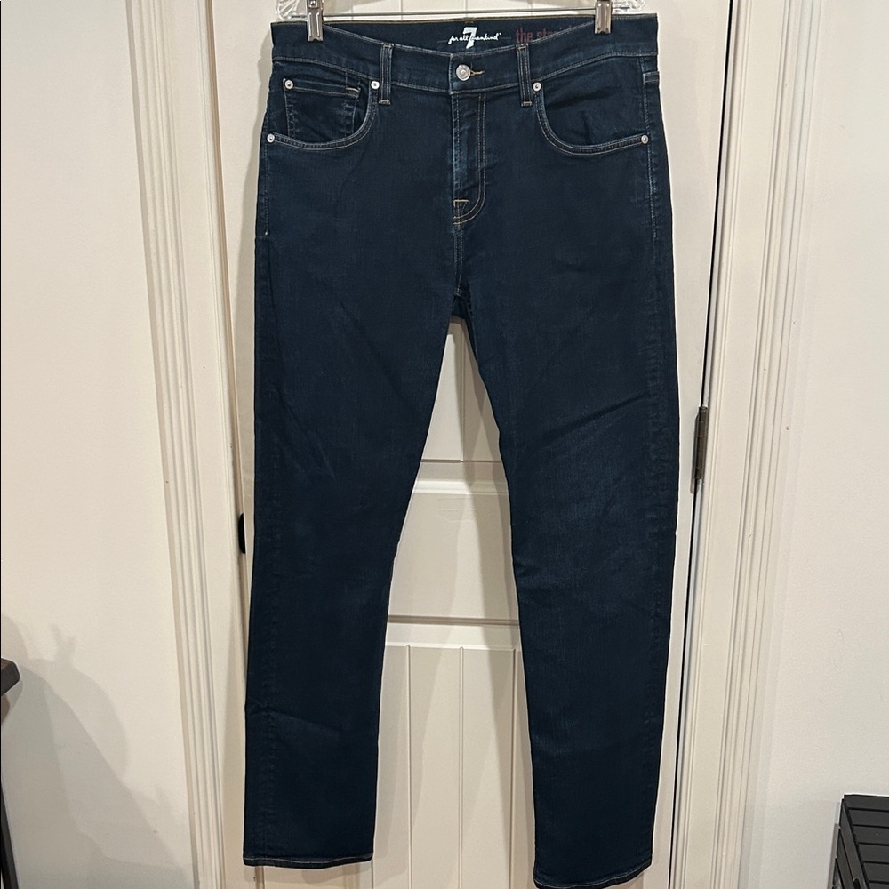 7 For All Mankind Men's The Straight Jeans